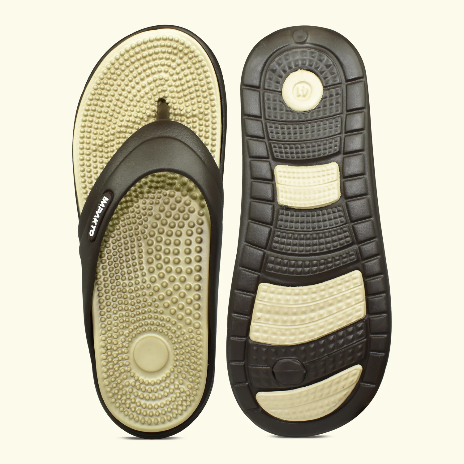 Impakto by Ajanta Men’s Classic Slippers - Image 6