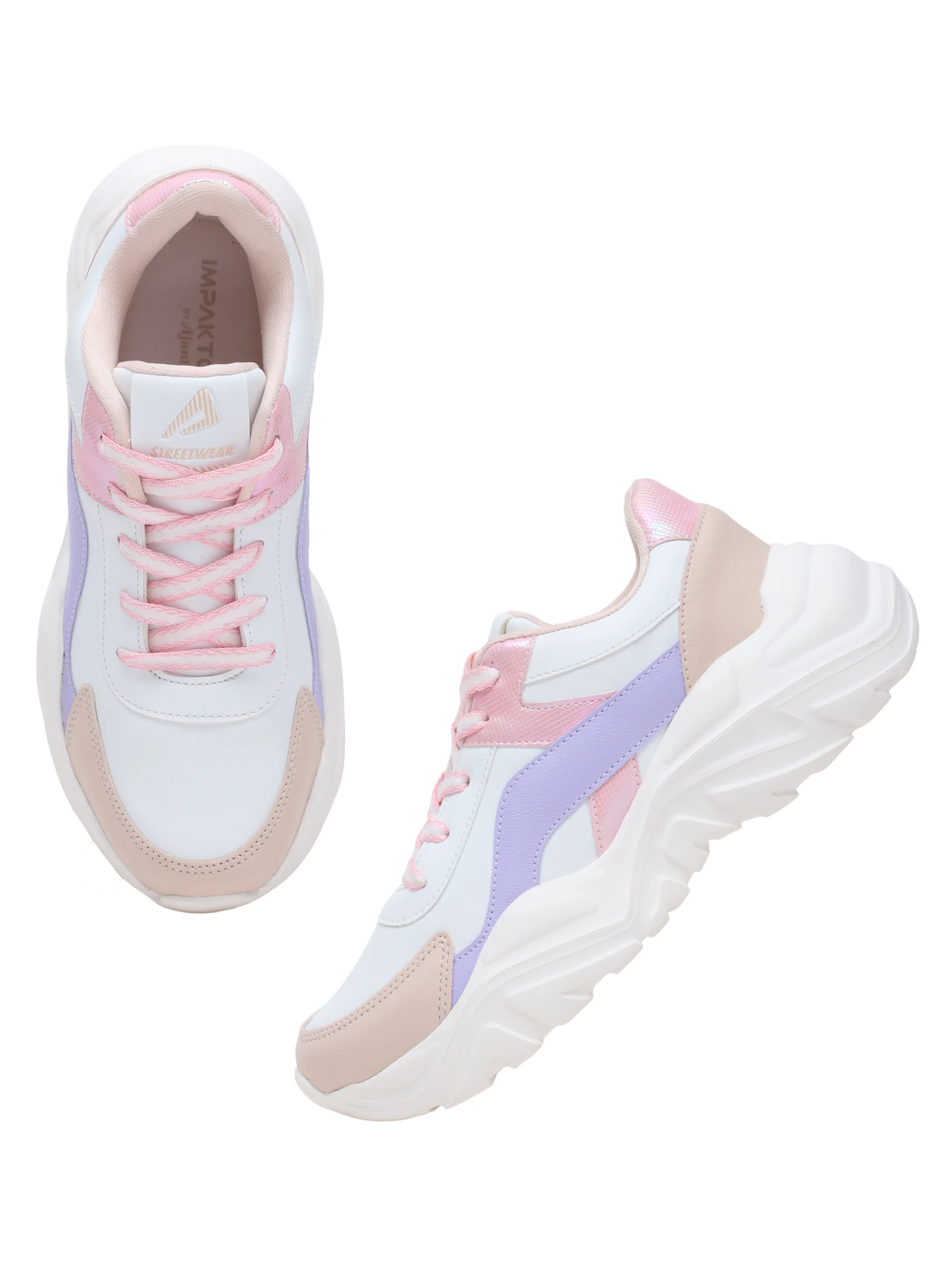 Impakto Women’s Trendy Casual Sneaker - Image 3