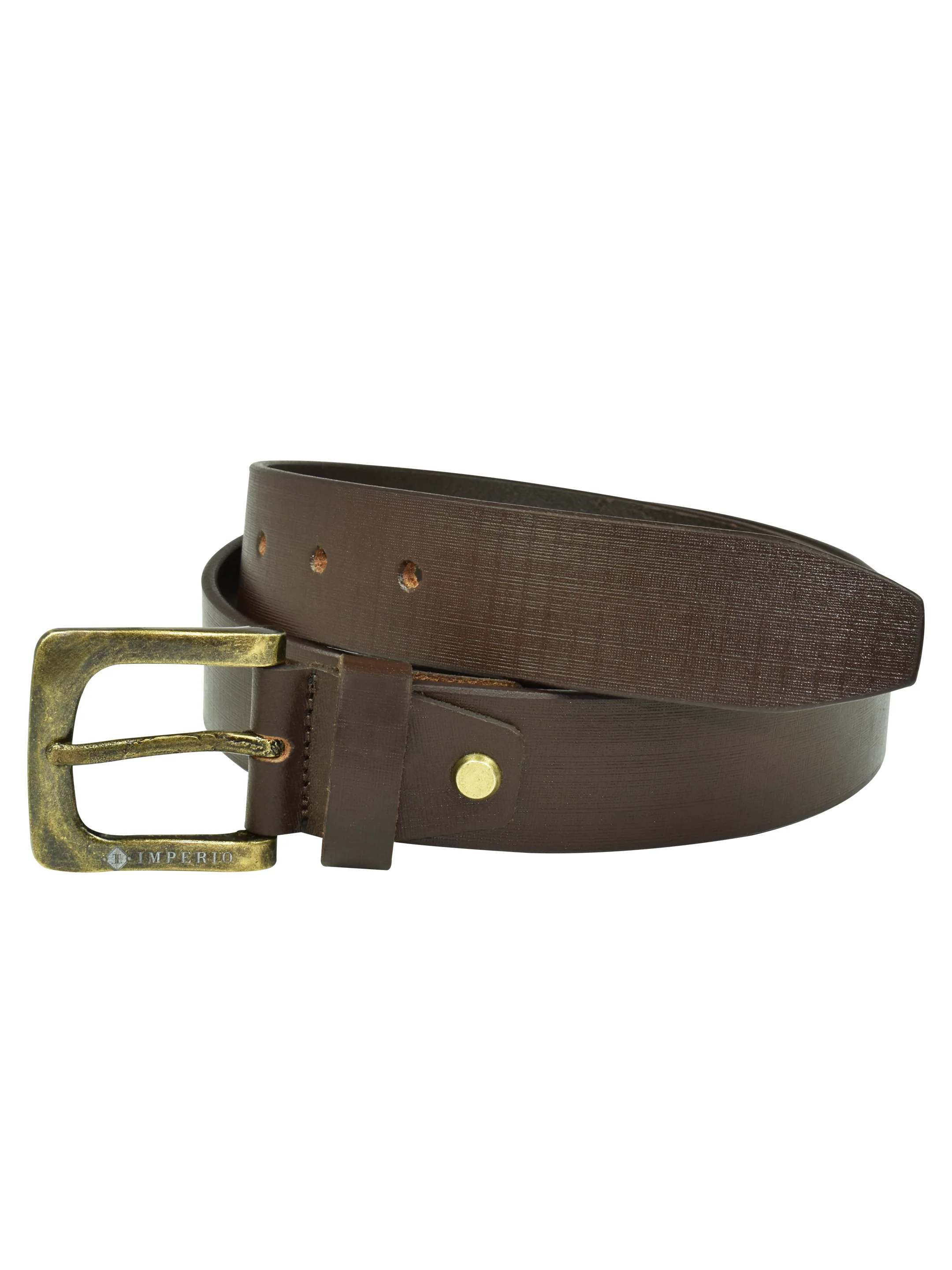 Imperio Genuine Leather Belt for Men – Classic Formal & Casual Waist Belt - Image 9
