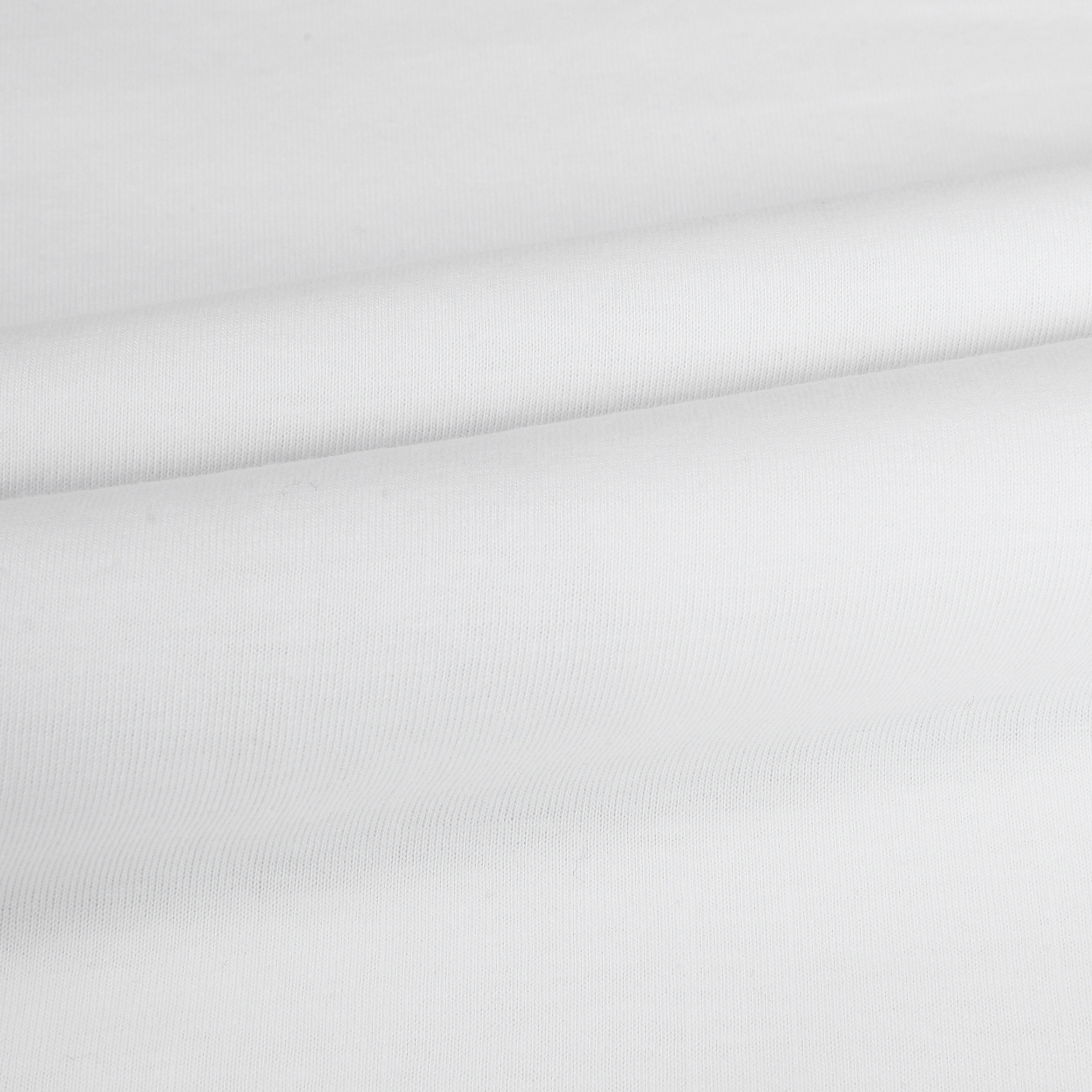 IMPERIO Men White Solid Round Neck T-Shirt | Pure Cotton, Casual Fit RN5017 - Image 6