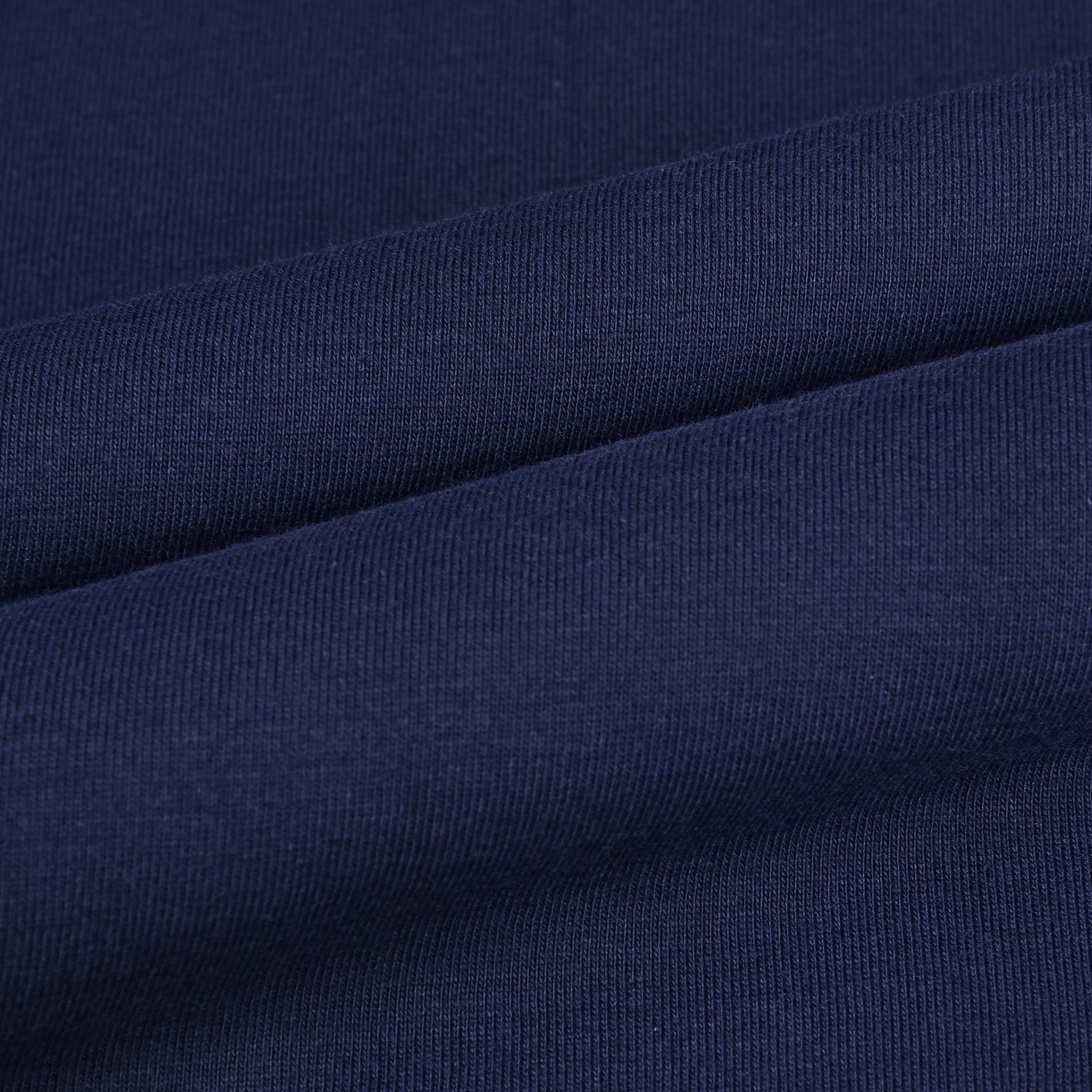 IMPERIO Men Navy Solid Round Neck T-Shirt | Pure Cotton, Casual Fit RN5019 - Image 6