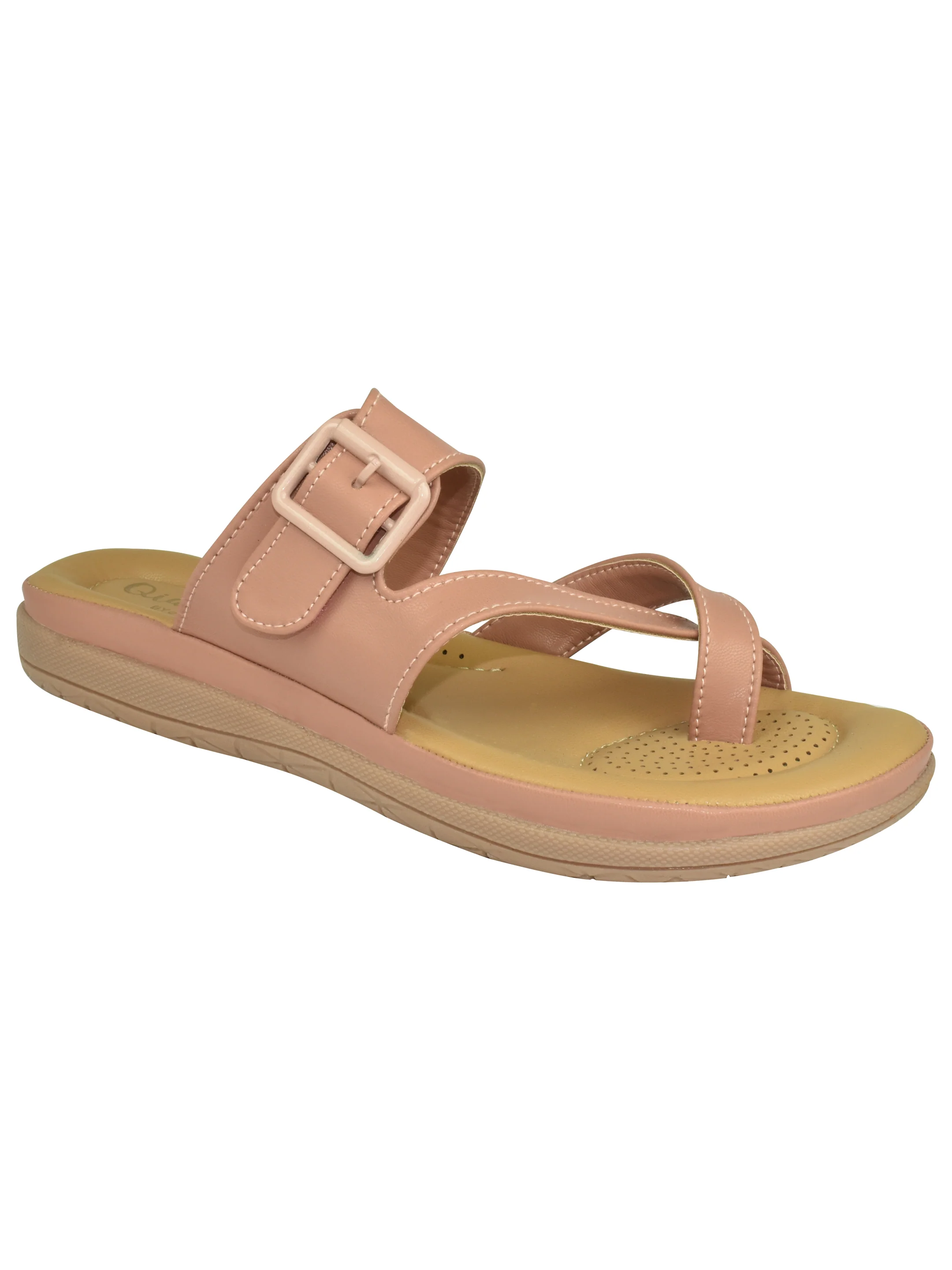 QIARRA by Ajanta Women’s One-Toe Flat Sandal - Image 3