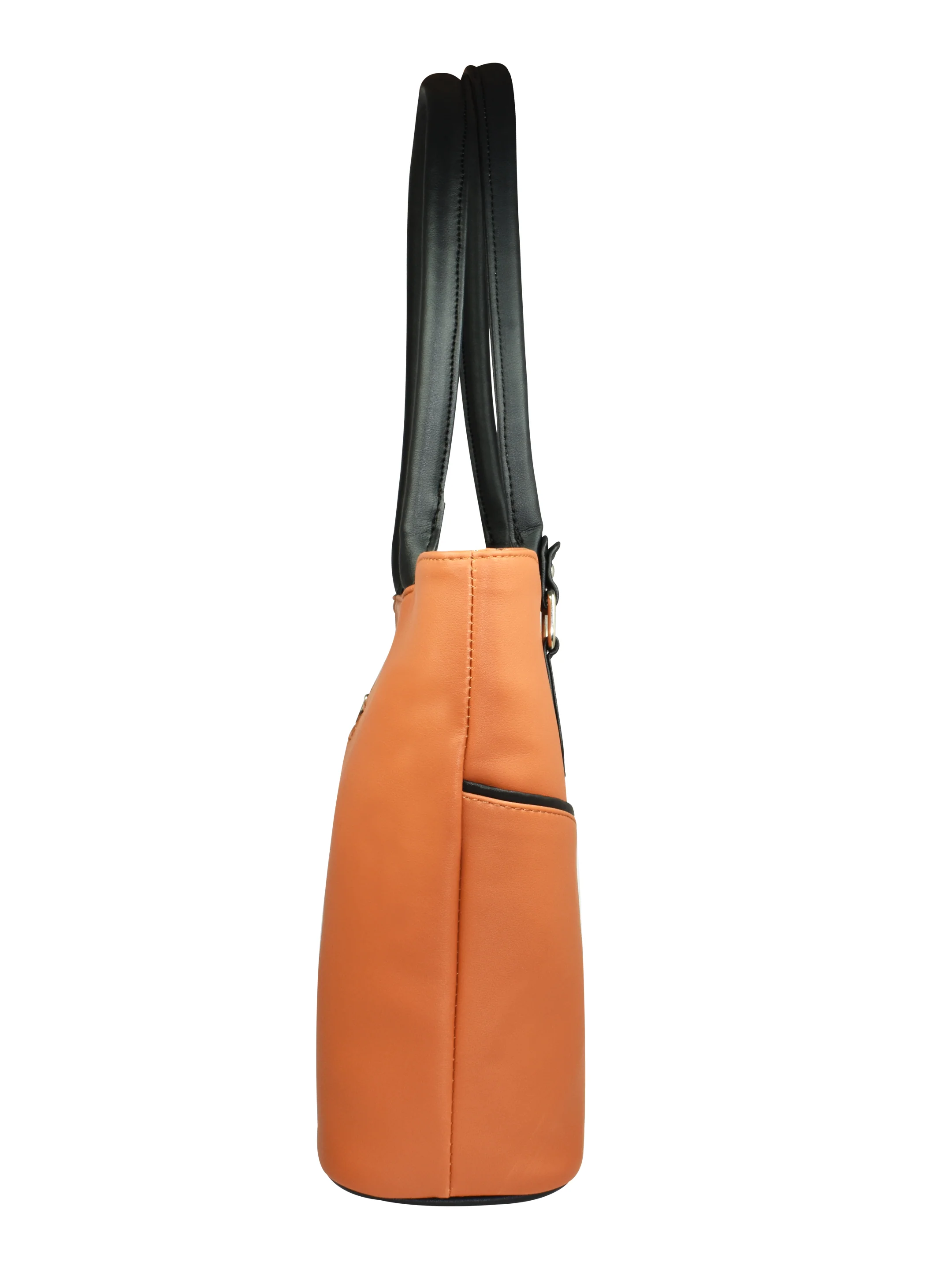 QIARRA by Ajanta Zip-Over Handbag for Women | Elegant Shoulder Purse | Trendy & Spacious Tote Bag - Image 4