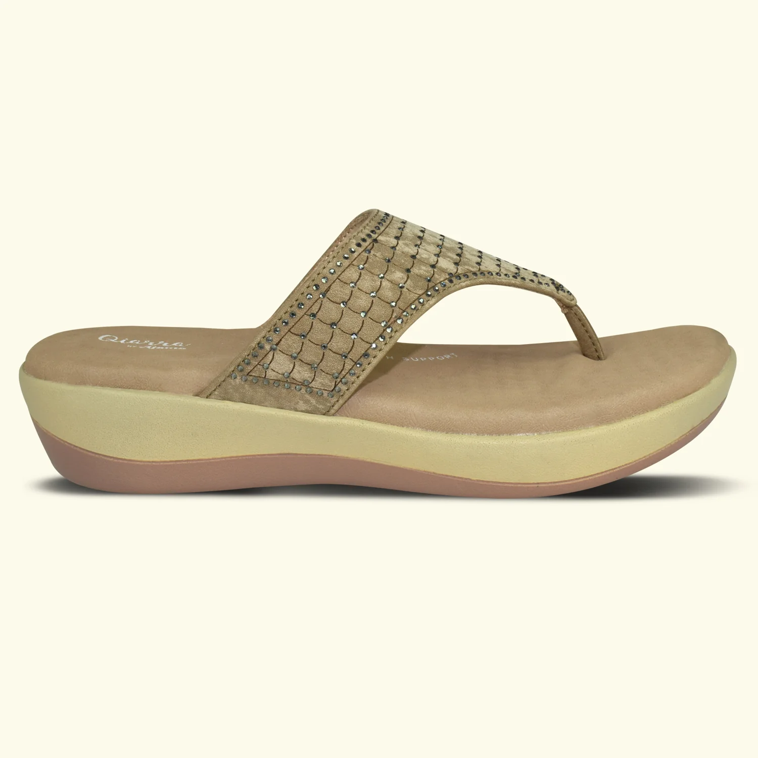 QIARRA Women’s Comfortable Flat Casual Sandals