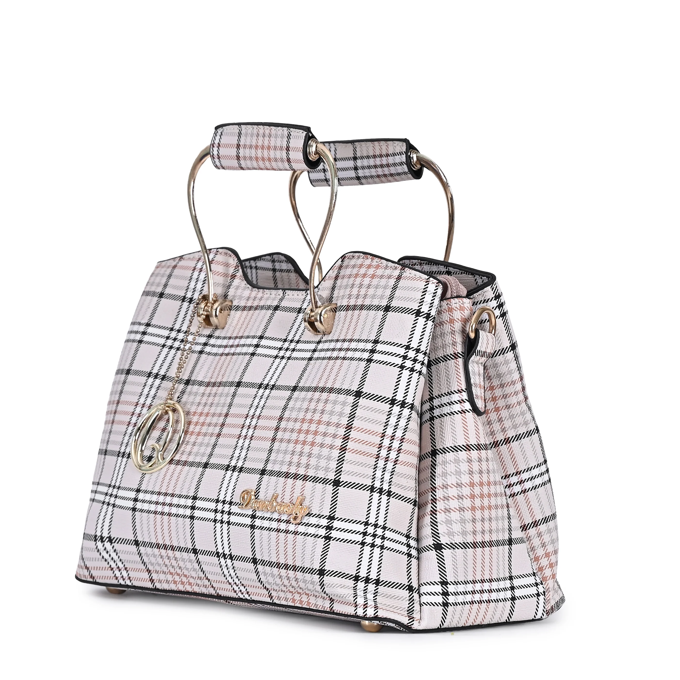 QIARRA by Ajanta Women’s Trendy Checkered Everyday Handbag - Image 5