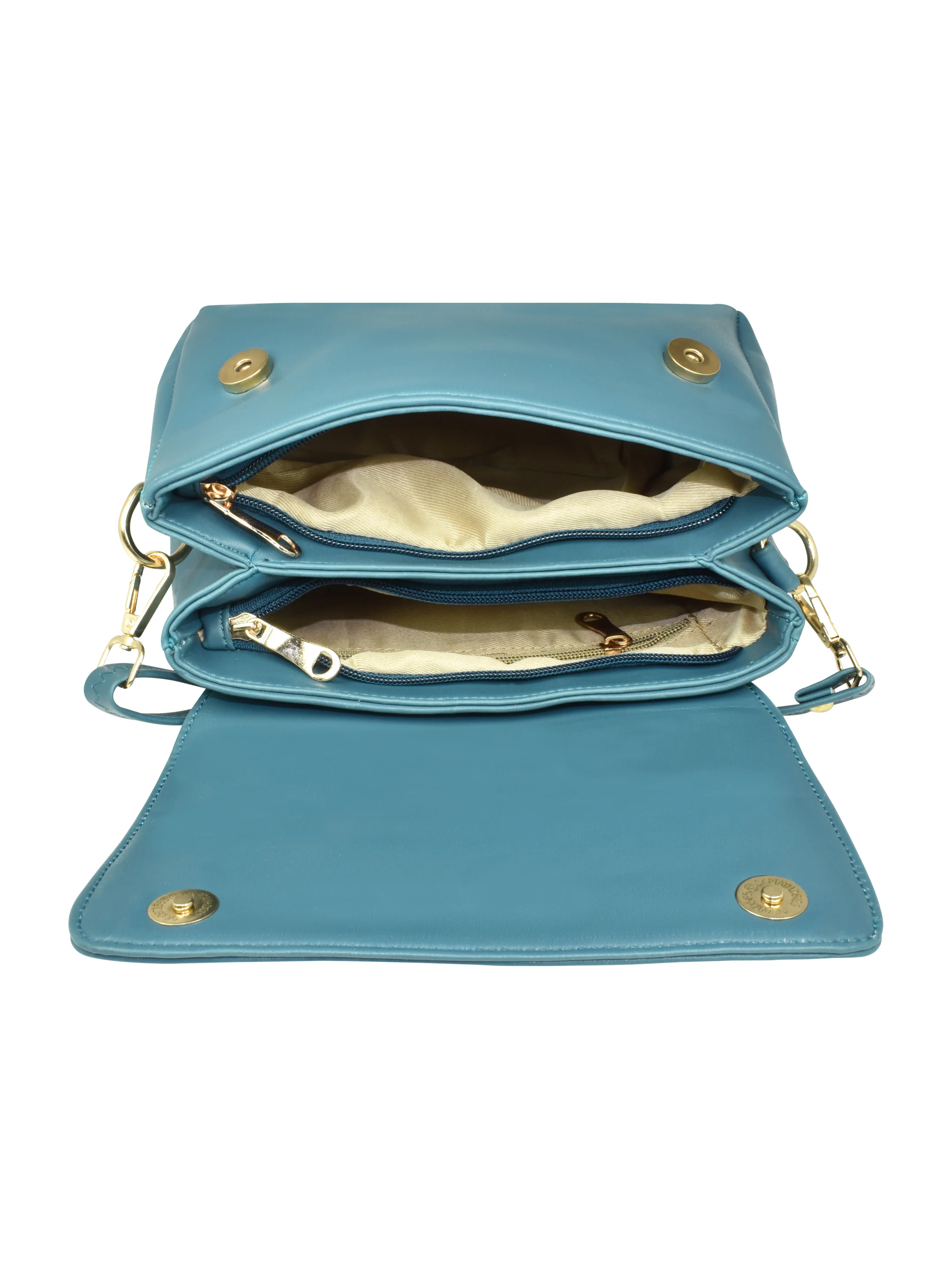 QIARRA by Ajanta Women’s Elegant Zip Sling Crossbody Bag - Image 3