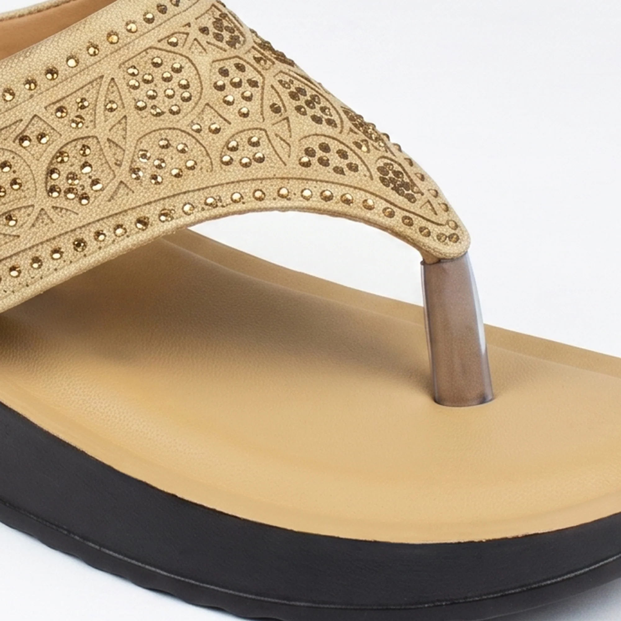 Women’s Stylish Comfort Sandals | Casual Daily Wear Slip-On Flats for Women & Girls | Lightweight Fashion Footwear Beige - Image 16